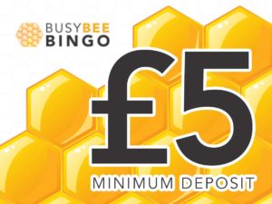 £5 Minimum Deposit Bingo Sites